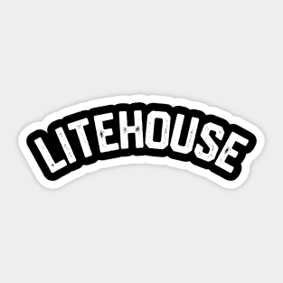 Litehouse Curved Sticker